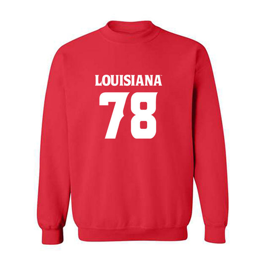 Louisiana - NCAA Football : Michael Bowens Jr. - Sports Shersey Crewneck Sweatshirt-0