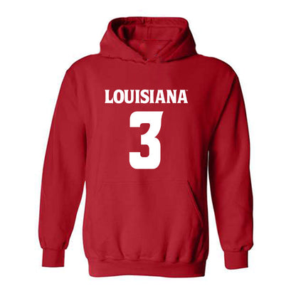 Louisiana - NCAA Football : Micah Johnson - Sports Shersey Hooded Sweatshirt-0