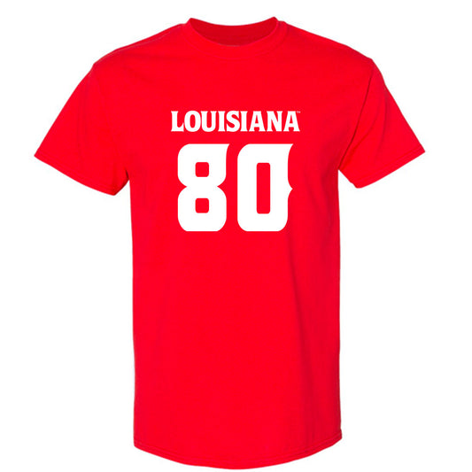 Louisiana - NCAA Football : Jayden Lewis - Sports Shersey T-Shirt-0