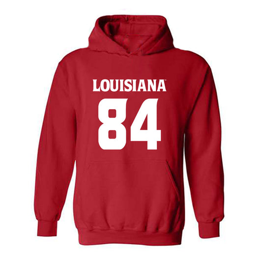 Louisiana - NCAA Football : Evan Stroman - Sports Shersey Hooded Sweatshirt-0