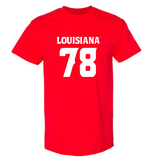 Louisiana - NCAA Football : Michael Bowens Jr. - Sports Shersey T-Shirt-0