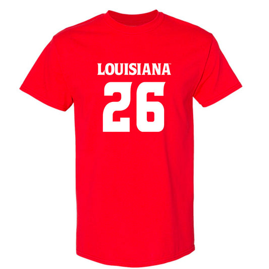 Louisiana - NCAA Football : Kerry Wilson Jr - Sports Shersey T-Shirt-0