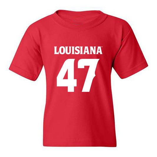 Louisiana - NCAA Football : Maurice Brown Jr. - Sports Shersey Youth T-Shirt-0