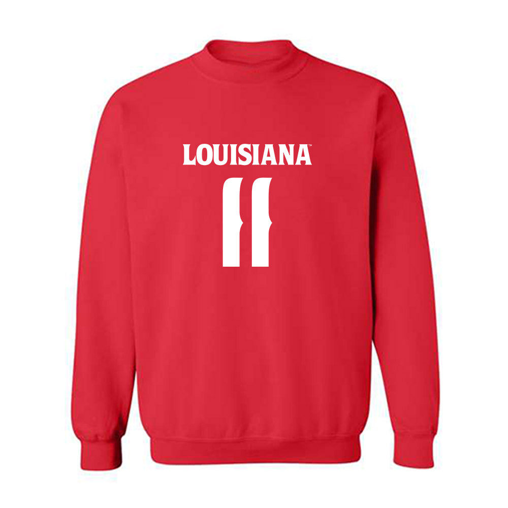 Louisiana - NCAA Football : Brent Gordon jr - Sports Shersey Crewneck Sweatshirt-0