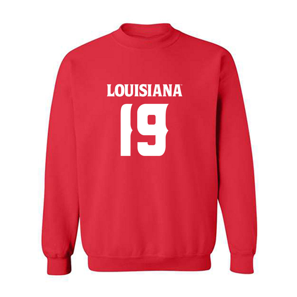 Louisiana - NCAA Football : Luke Green - Sports Shersey Crewneck Sweatshirt-0
