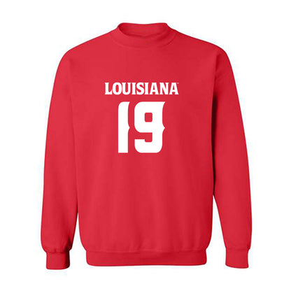Louisiana - NCAA Football : Luke Green - Sports Shersey Crewneck Sweatshirt-0