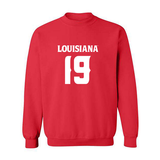 Louisiana - NCAA Football : Luke Green - Sports Shersey Crewneck Sweatshirt-0