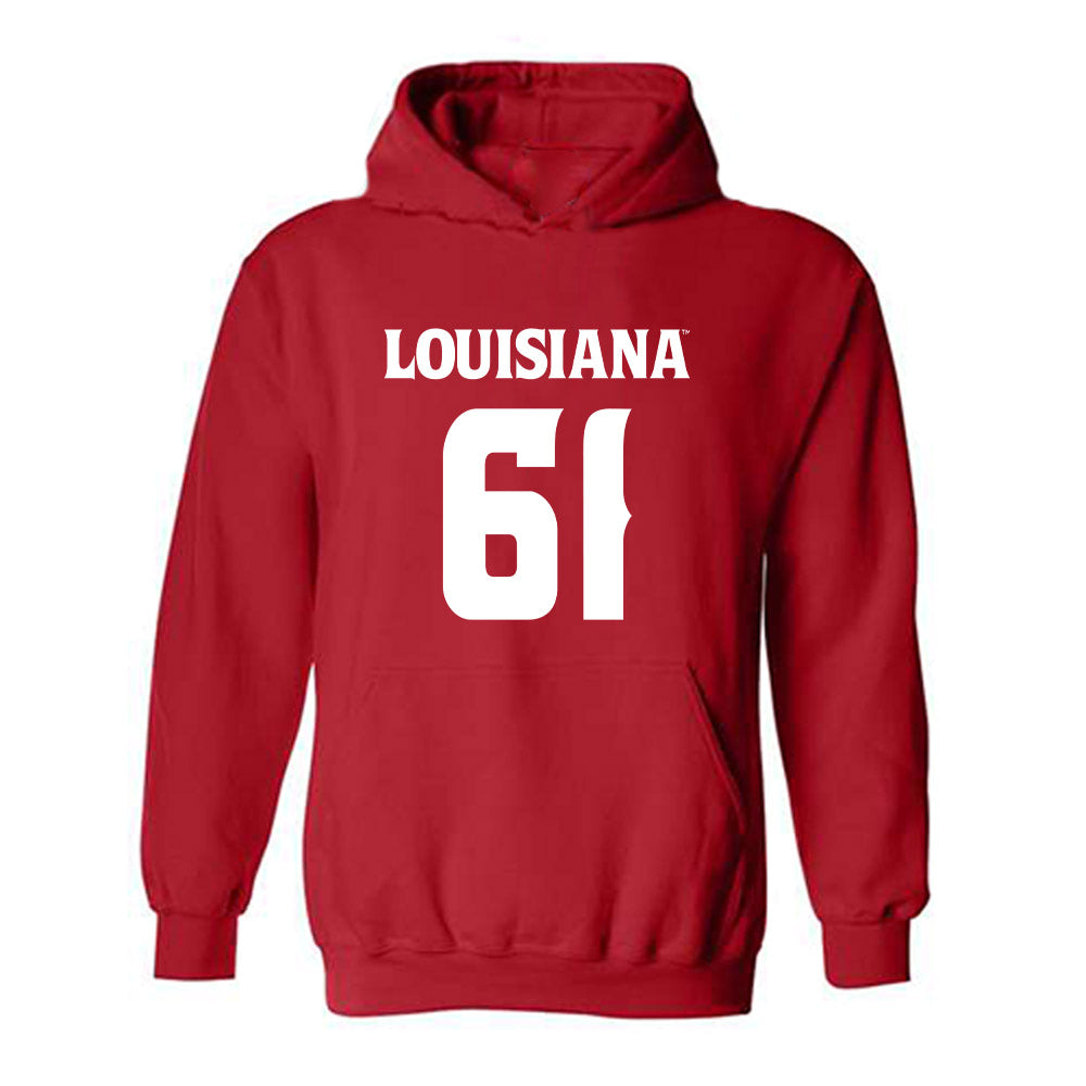 Louisiana - NCAA Football : Jayce Mitchell - Sports Shersey Hooded Sweatshirt-0