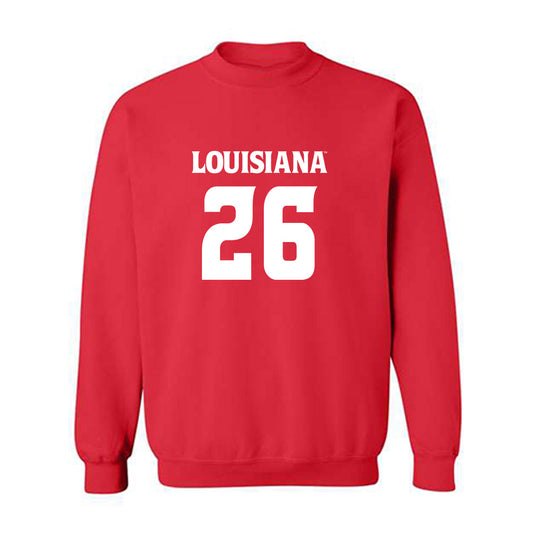 Louisiana - NCAA Football : Kerry Wilson Jr - Sports Shersey Crewneck Sweatshirt-0