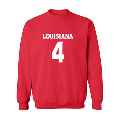 Louisiana - NCAA Football : Trenton Chaney - Sports Shersey Crewneck Sweatshirt-0