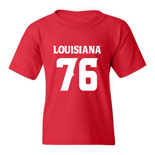 Louisiana - NCAA Football : Matthew Broussard - Youth T-Shirt Replica Shersey