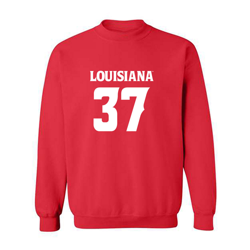 Louisiana - NCAA Football : Micah Johnson - Sports Shersey Crewneck Sweatshirt-0