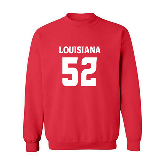Louisiana - NCAA Football : Ryder Bentley - Sports Shersey Crewneck Sweatshirt-0