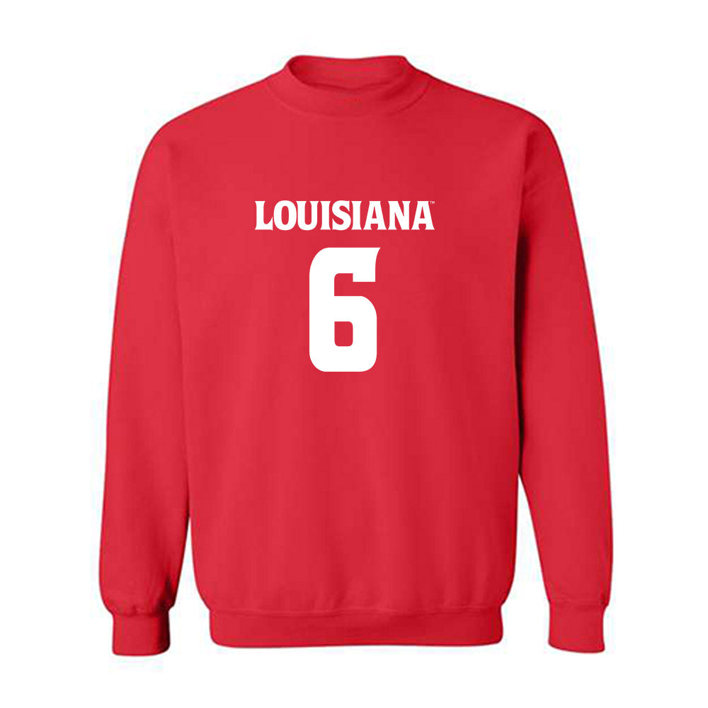 Louisiana - NCAA Football : conor Mcpherson - Sports Shersey Crewneck Sweatshirt-0