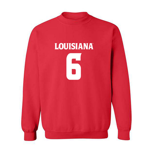Louisiana - NCAA Football : Shelton Sampson Jr. - Sports Shersey Crewneck Sweatshirt-0