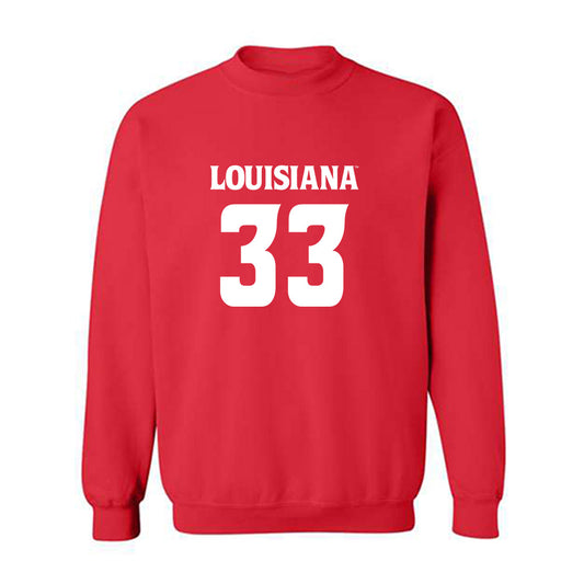 Louisiana - NCAA Football : Alexander Spencer - Sports Shersey Crewneck Sweatshirt-0