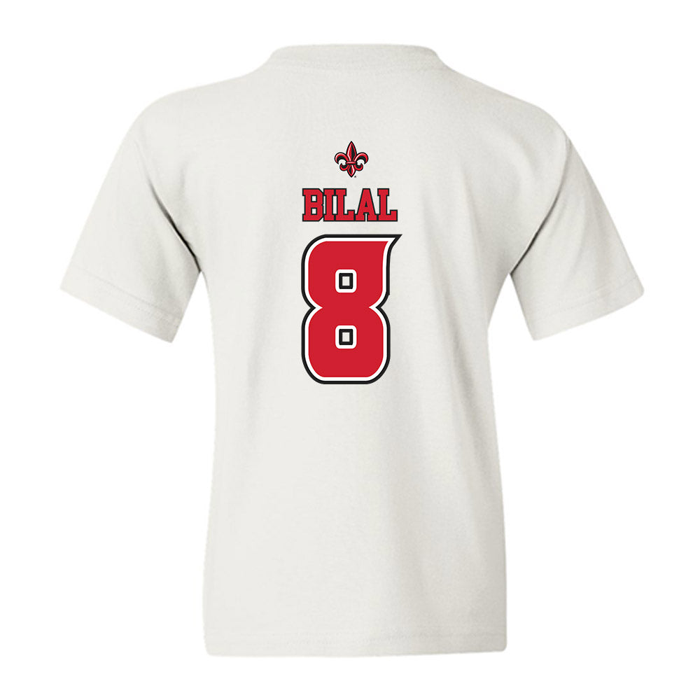 Louisiana - NCAA Men's Basketball : Karris Bilal - Replica Shersey Youth T-Shirt-1