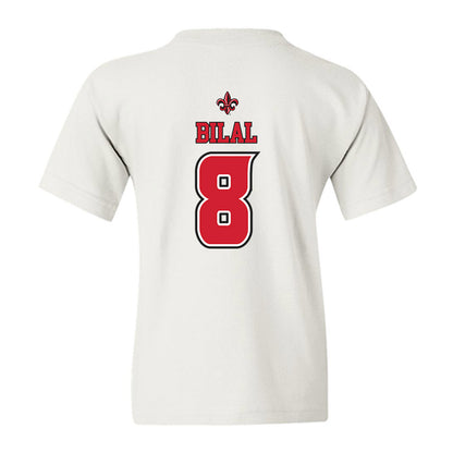 Louisiana - NCAA Men's Basketball : Karris Bilal - Replica Shersey Youth T-Shirt-1