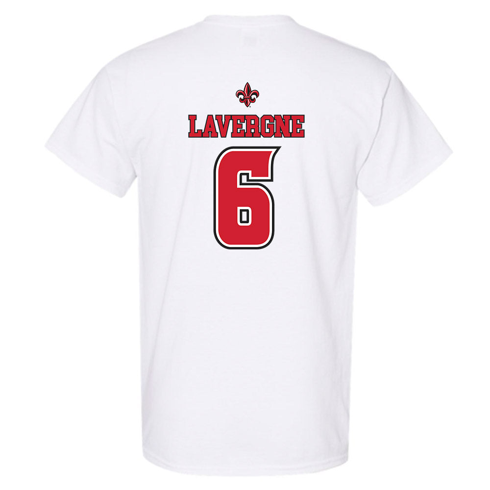 Louisiana - NCAA Men's Basketball : Devion Lavergne - Replica Shersey T-Shirt-1