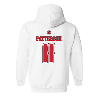 Louisiana - NCAA Women's Basketball : Arionna Patterson - Replica Shersey Hooded Sweatshirt-1