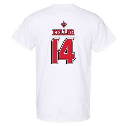 Louisiana - NCAA Men's Basketball : Jamyron Keller - Replica Shersey T-Shirt-1