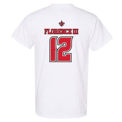 Louisiana - NCAA Men's Basketball : Derrick Florence III - Replica Shersey T-Shirt-1