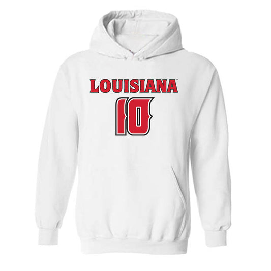 Louisiana - NCAA Women's Basketball : Marina Artero - Replica Shersey Hooded Sweatshirt-0