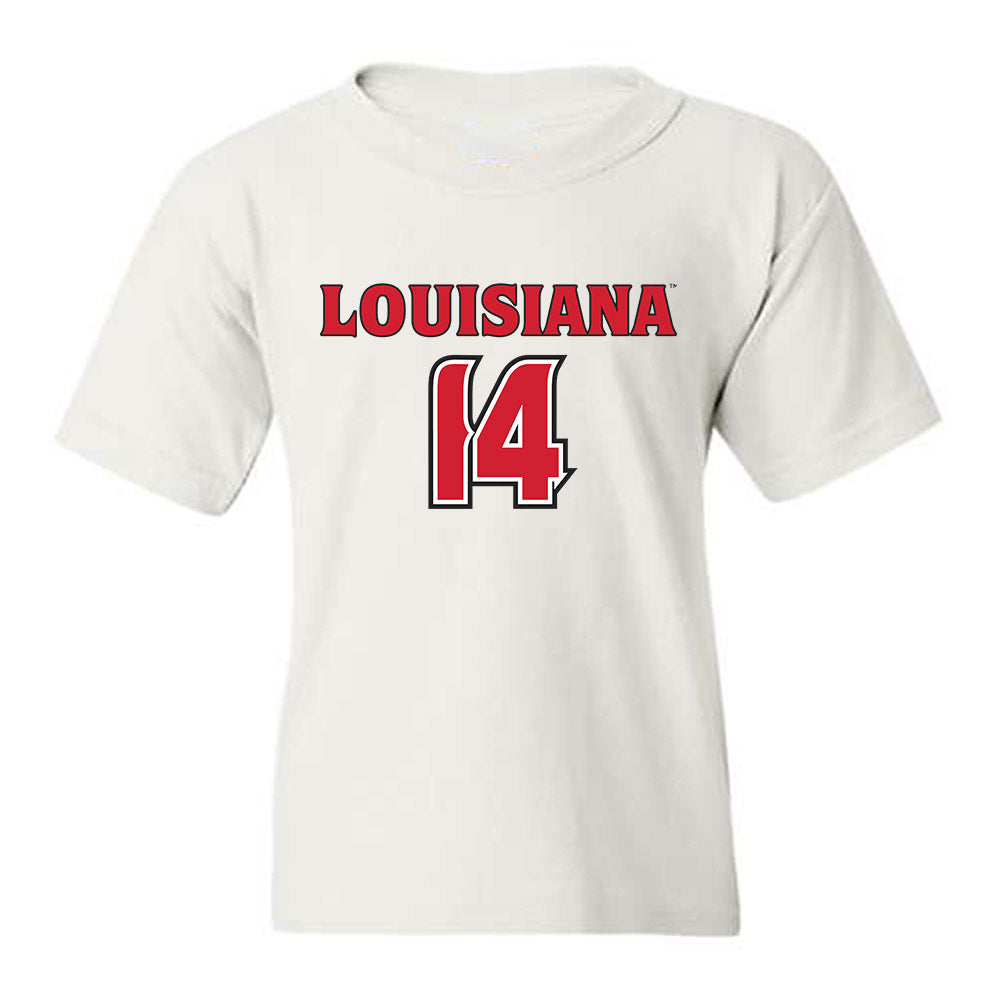 Louisiana - NCAA Men's Basketball : Jamyron Keller - Replica Shersey Youth T-Shirt-0