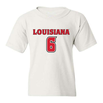 Louisiana - NCAA Men's Basketball : Devion Lavergne - Replica Shersey Youth T-Shirt-0