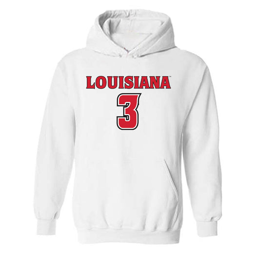 Louisiana - NCAA Men's Basketball : Dorian Finister - Replica Shersey Hooded Sweatshirt-0