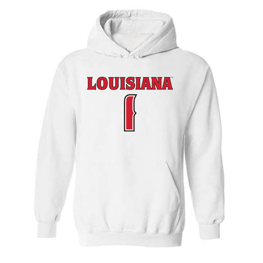 Louisiana - NCAA Women's Basketball : Kahlen Norris - Replica Shersey Hooded Sweatshirt-0