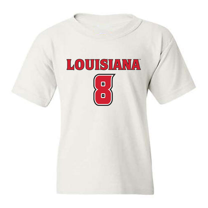Louisiana - NCAA Men's Basketball : Karris Bilal - Replica Shersey Youth T-Shirt-0