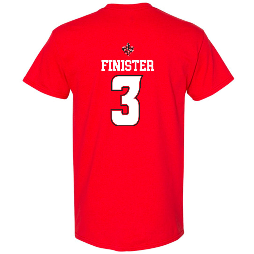 Louisiana - NCAA Men's Basketball : Dorian Finister - Replica Shersey T-Shirt-1