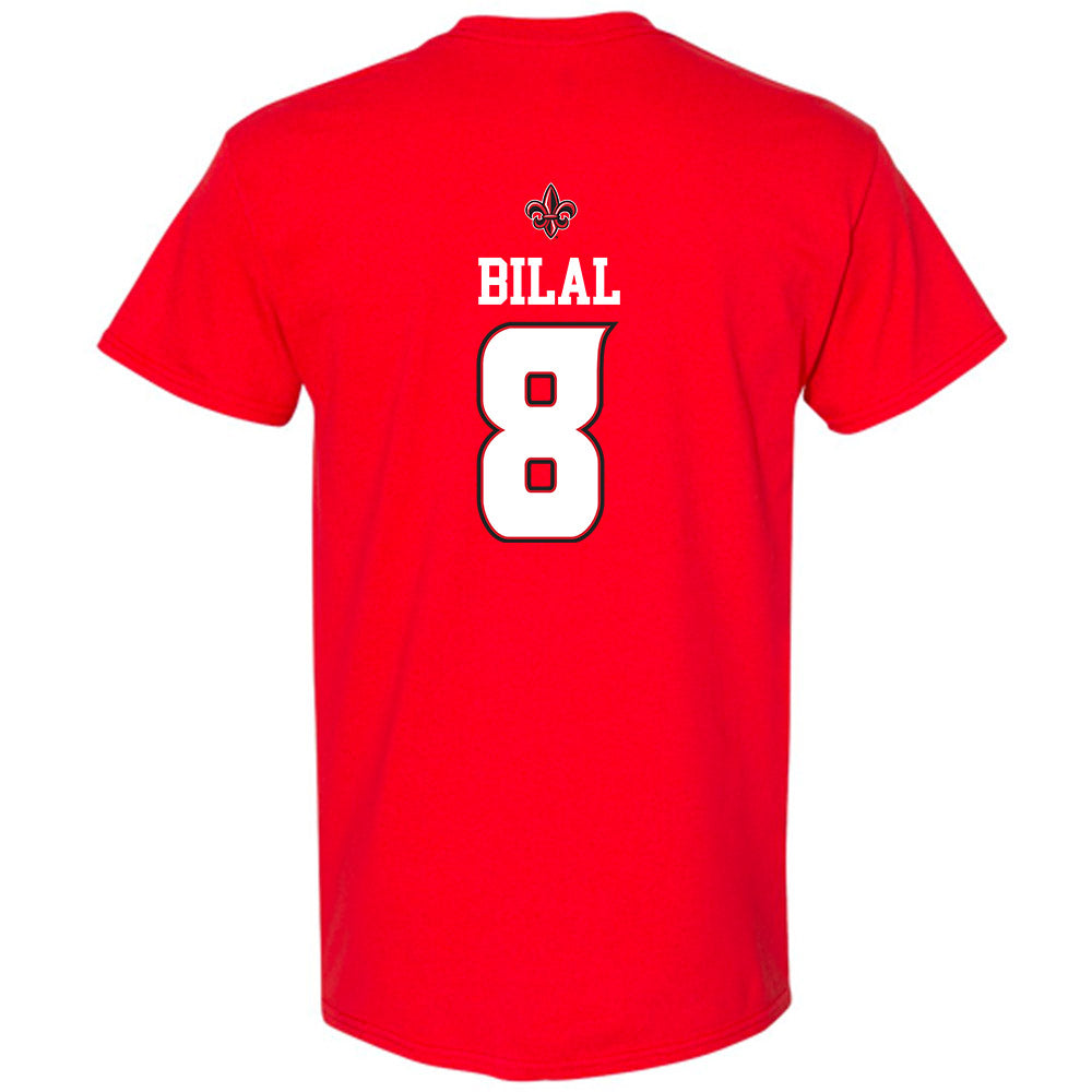 Louisiana - NCAA Men's Basketball : Karris Bilal - Replica Shersey T-Shirt-1