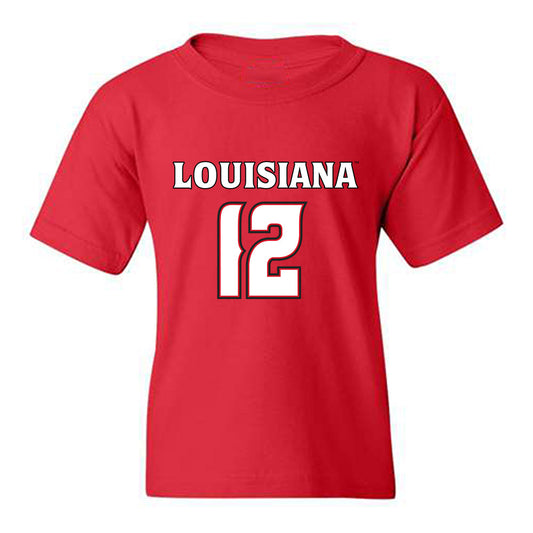 Louisiana - NCAA Men's Basketball : Michael Mouton - Replica Shersey Youth T-Shirt-0