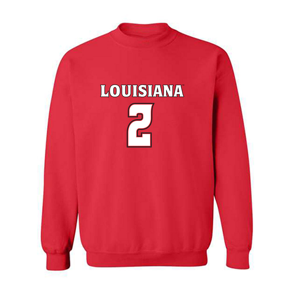 Louisiana - NCAA Women's Basketball : Amijah Price - Replica Shersey Crewneck Sweatshirt-0