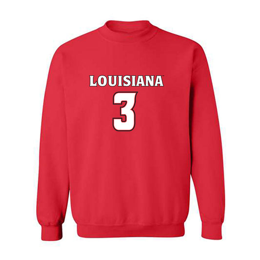 Louisiana - NCAA Men's Basketball : Dorian Finister - Replica Shersey Crewneck Sweatshirt-0