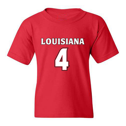 Louisiana - NCAA Men's Basketball : Dariyus Woodson - Replica Shersey Youth T-Shirt-0