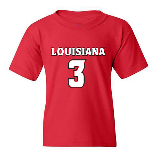 Louisiana - NCAA Men's Basketball : Dorian Finister - Replica Shersey Youth T-Shirt-0
