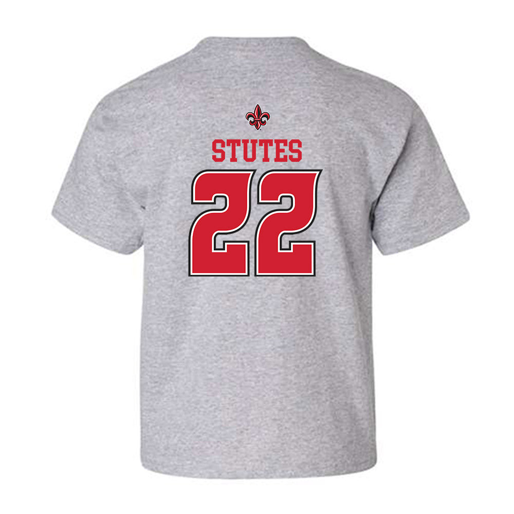 Louisiana - NCAA Softball : Kennedy Stutes - Replica Shersey Youth T-Shirt-1
