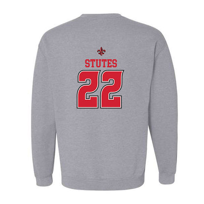 Louisiana - NCAA Softball : Kennedy Stutes - Replica Shersey Crewneck Sweatshirt-1