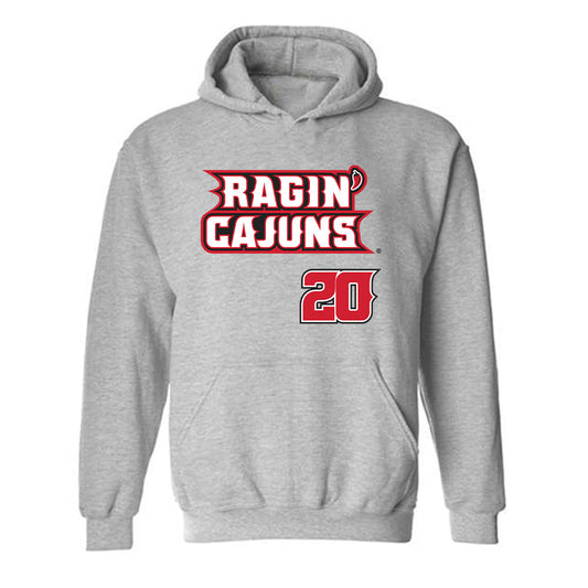 Louisiana - NCAA Softball : Lily Knox - Replica Shersey Hooded Sweatshirt-0