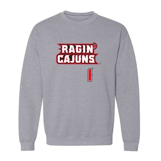 Louisiana - NCAA Softball : Kennedy Marceaux - Replica Shersey Crewneck Sweatshirt-0