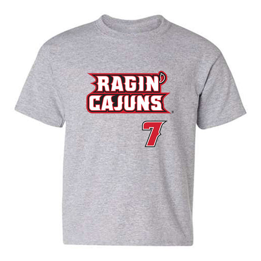 Louisiana - NCAA Softball : Dayzja Williams - Replica Shersey Youth T-Shirt-0