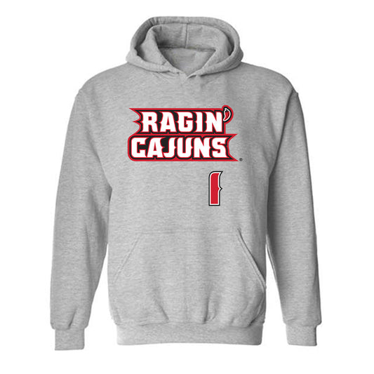 Louisiana - NCAA Softball : Kennedy Marceaux - Replica Shersey Hooded Sweatshirt-0