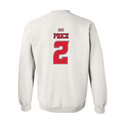 Louisiana - NCAA Women's Basketball : Amijah Price - Replica Shersey Crewneck Sweatshirt-1