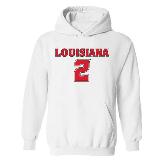 Louisiana - NCAA Women's Basketball : Amijah Price - Replica Shersey Hooded Sweatshirt-0