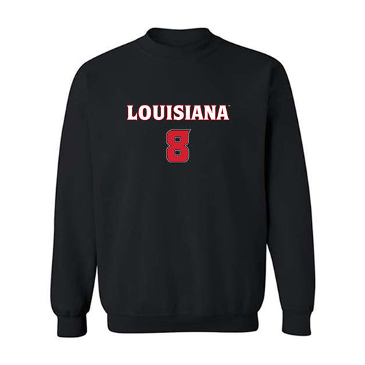 Louisiana - NCAA Women's Basketball : Lilybeth Ba - Replica Shersey Crewneck Sweatshirt-0