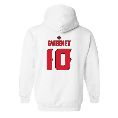 Louisiana - NCAA Women's Volleyball : Grace Sweeney - Replica Shersey Hooded Sweatshirt-1
