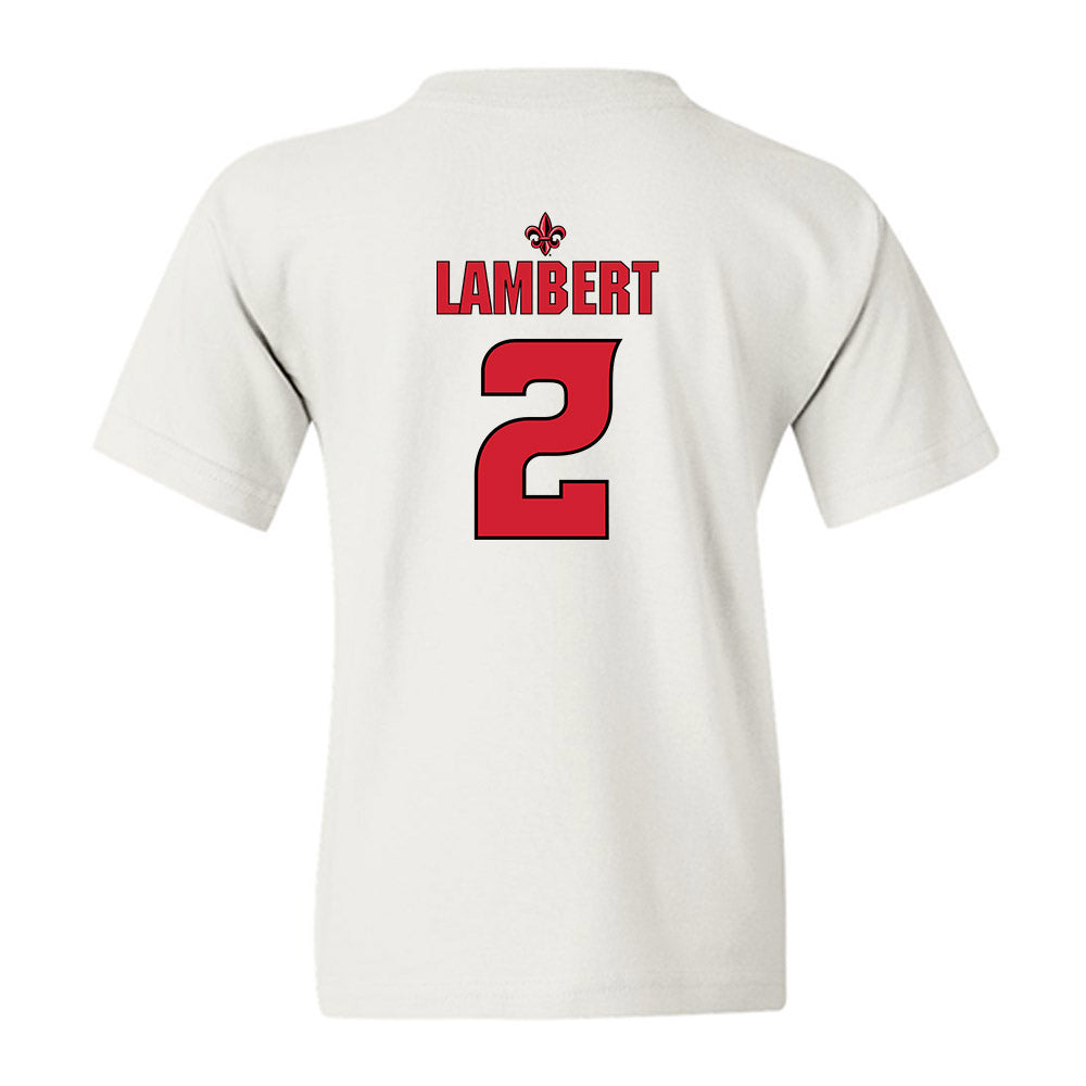Louisiana - NCAA Women's Volleyball : Lauryn Lambert - Replica Shersey Youth T-Shirt-1